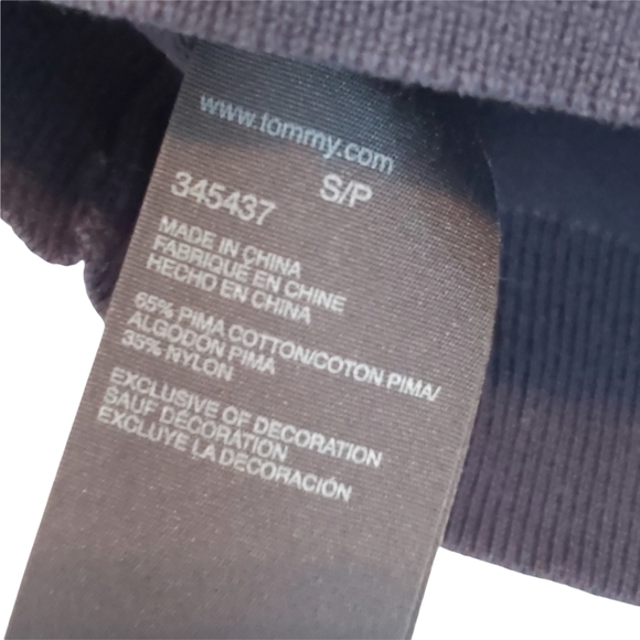 Tommy Hilfiger Crew Neck Shirt w/Shoulder Buttons - Picture 12 of 12